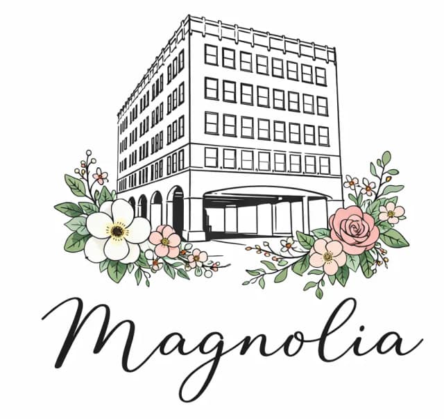 Number 18 Wedding Venues Company Logo for Magnolia Building Event Center
